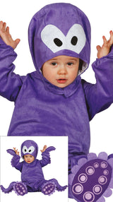 Costume di Carnevale Baby Polipo con Cappuccio – PS 00640