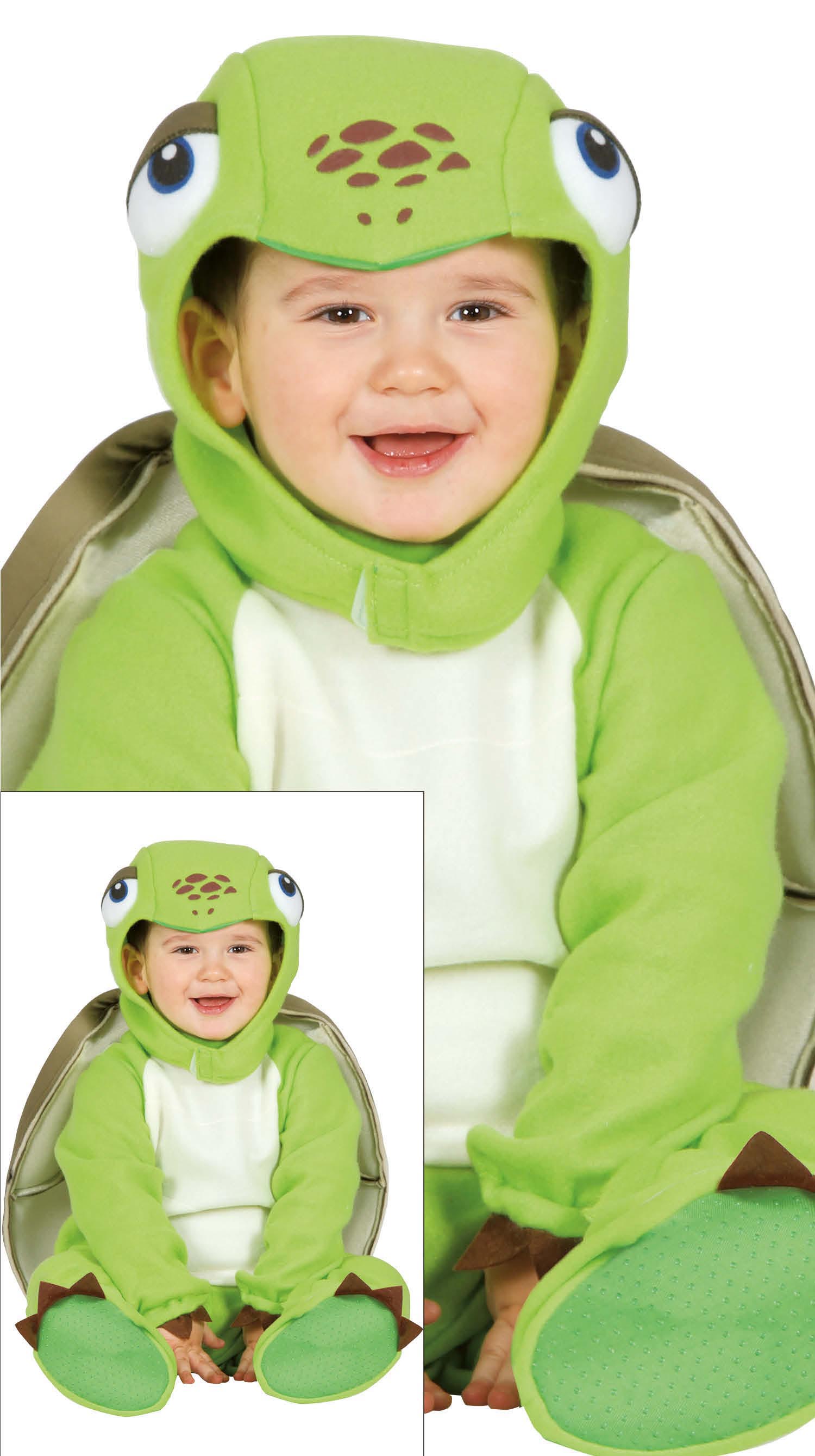 Costume di Carnevale Baby Tartaruga con Cappuccio – PS 00641