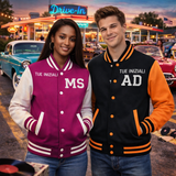 Felpa Baseball Varsity Senior Jacket Giacca College Personalizzabile PS 40305