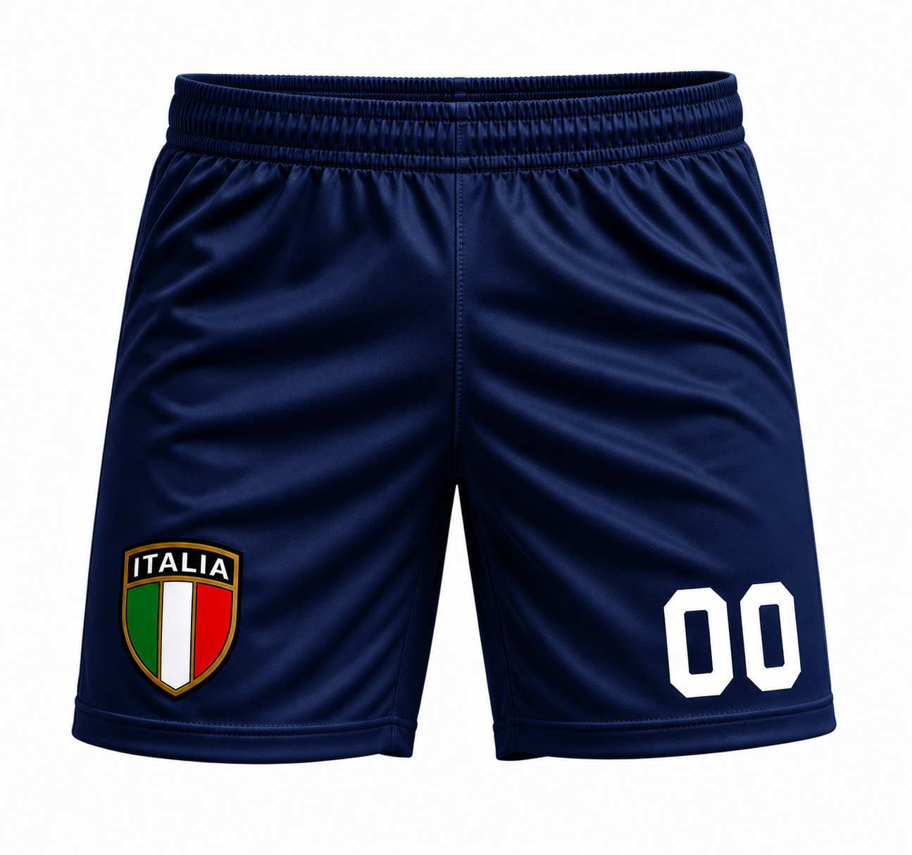 Pantaloncini Calcio Italia Calcio Personalizzabili con Numero – PS 37867-001