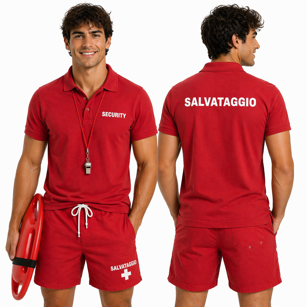 Polo Staff Security Salvataggio Polo Uomo Personalizzata Per Lavoro – PS 40477-001