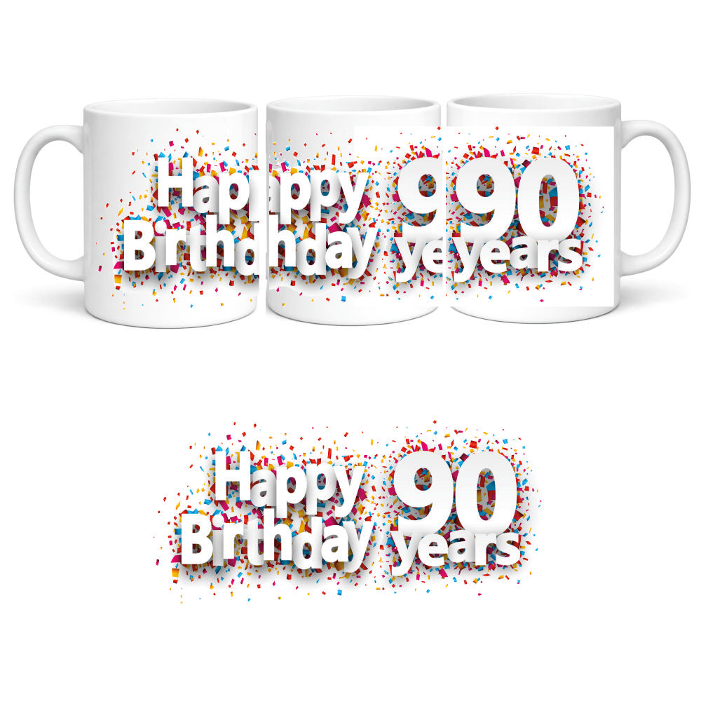 Tazza in Ceramica Happy Birthday – Tazza Personalizzata PS 09370-0003