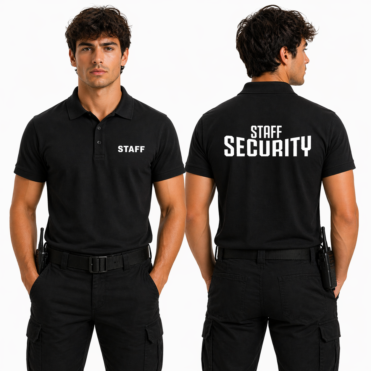 Polo Staff Security Salvataggio Polo Uomo Personalizzata Per Lavoro – PS 40477-001