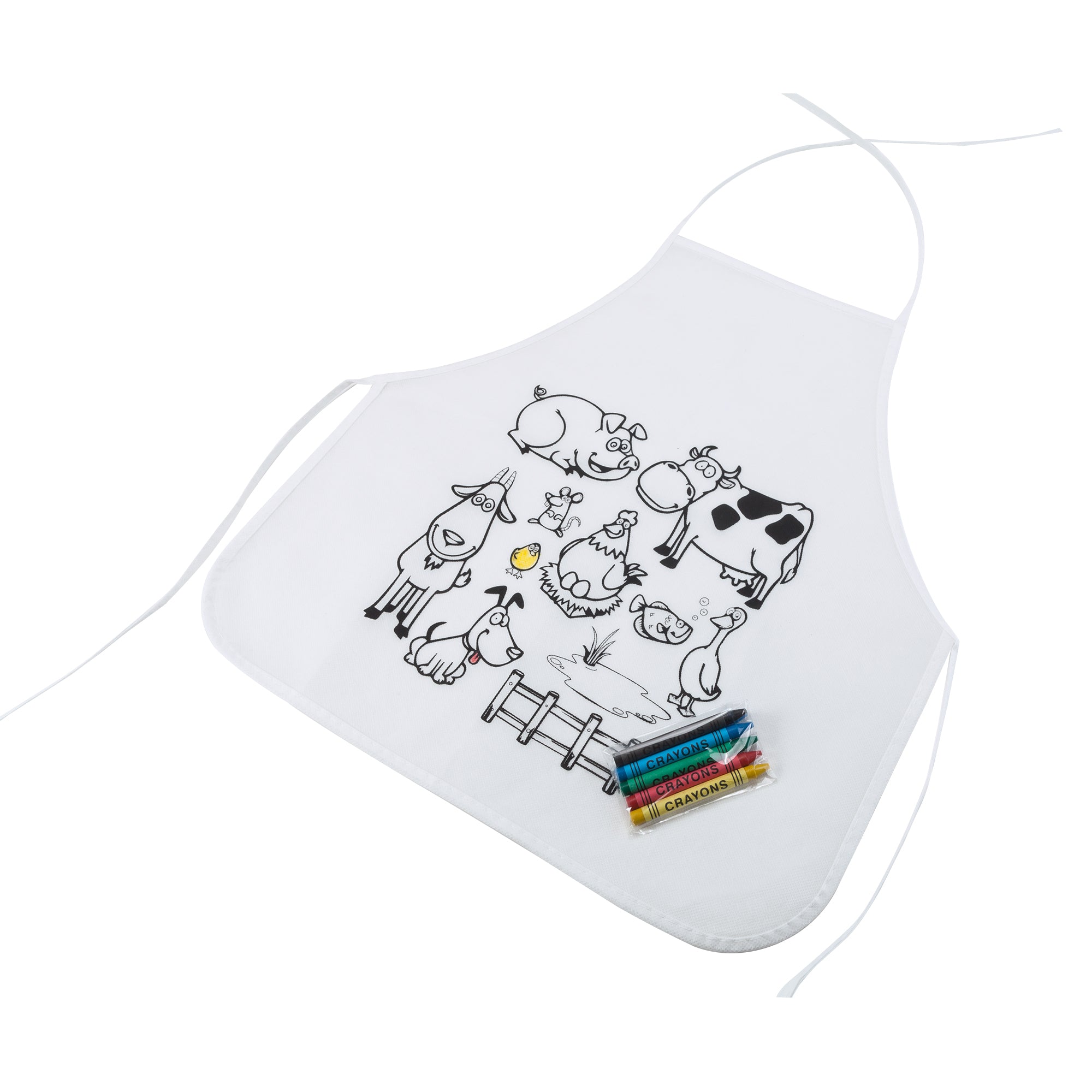 Grembiule Bambino Pachu Da Colorare PS 46629