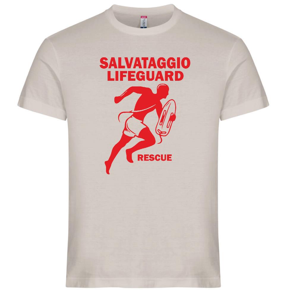T-Shirt “Salvataggio Lifeguard” Doppia Personalizzazione – PS 27431-A-136 PRS
