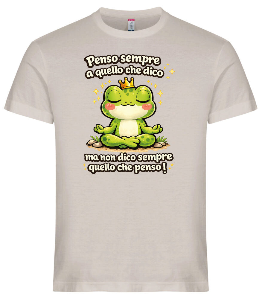 T-shirt Adulto Unisex – Rana Non dico quello che penso! - PS 27431-A-143