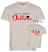 T-Shirt Laurea "Chiamatemi Dottore" Personalizzabile  – Idea regalo – PS 27431-A-150