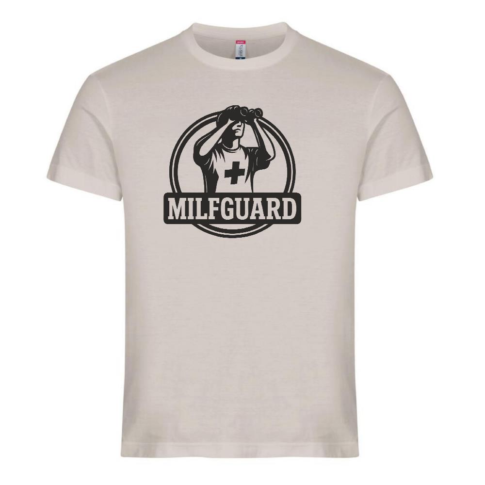 T-Shirt Milfguard – Salvataggio MILF” Maglietta Divertente da Bagnino – PS 27431-A-138