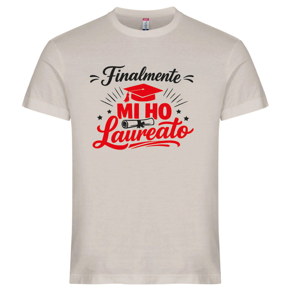 T-Shirt Laurea "Mi ho Laureato" Personalizzabile  – Idea regalo – PS 27431-A-149