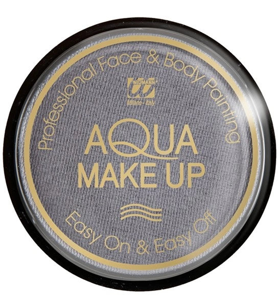 Trucco Viso ad Acqua Grigio– Make Up Professionale Body Painting – 15 g – PS 19248