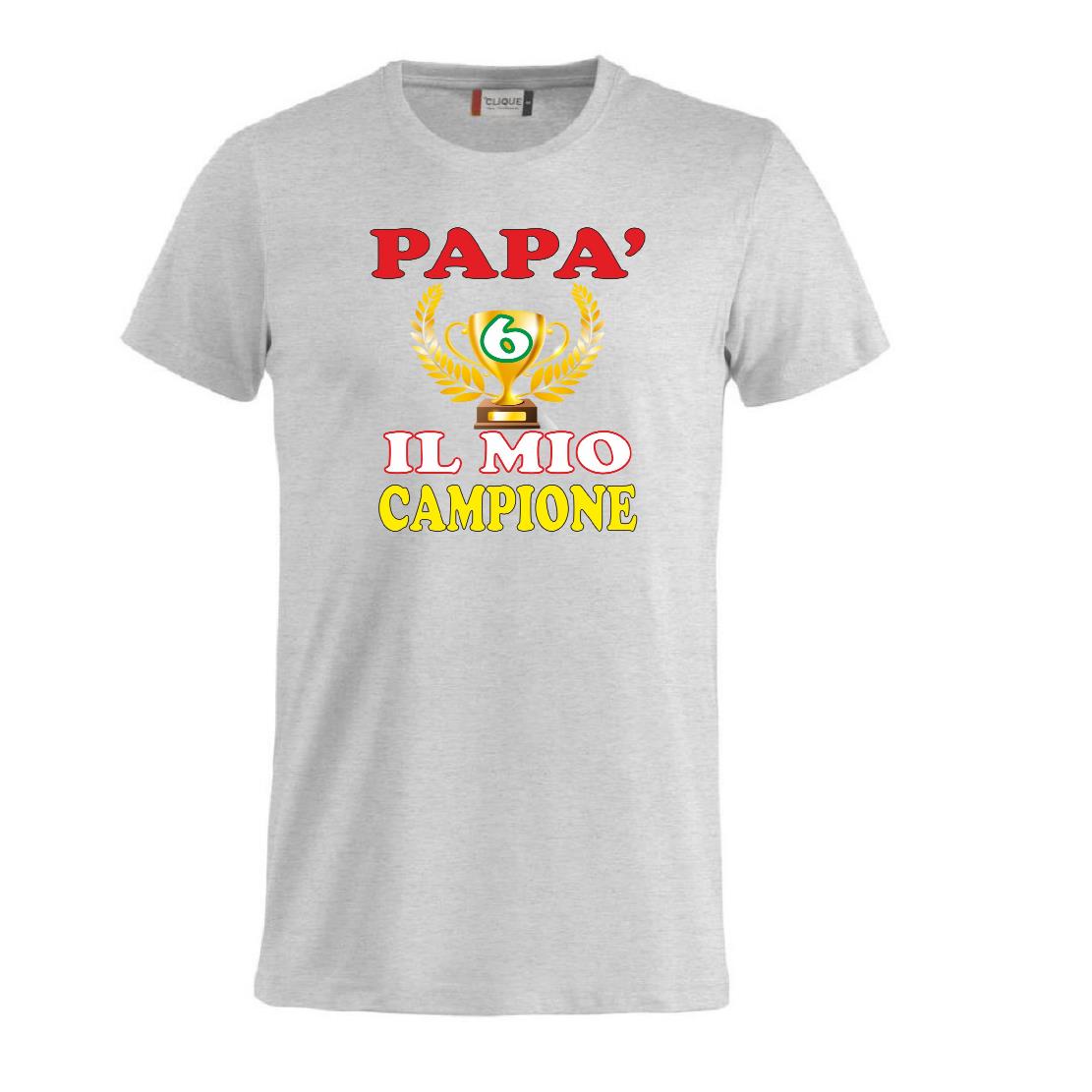 T-Shirt Unisex “Papà sei il mio campione” – Festa del papà – PS 27431-A083
