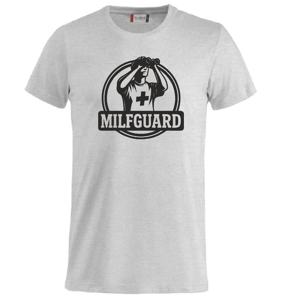 T-Shirt Milfguard – Salvataggio MILF” Maglietta Divertente da Bagnino – PS 27431-A-138