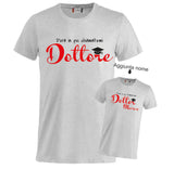 T-Shirt Laurea "Chiamatemi Dottore" Personalizzabile  – Idea regalo – PS 27431-A-150