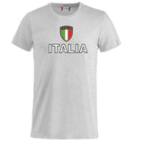T-Shirt Italia Personalizzabile con Nome e Numero – Cotone – Bambino e Uomo – PS 27431