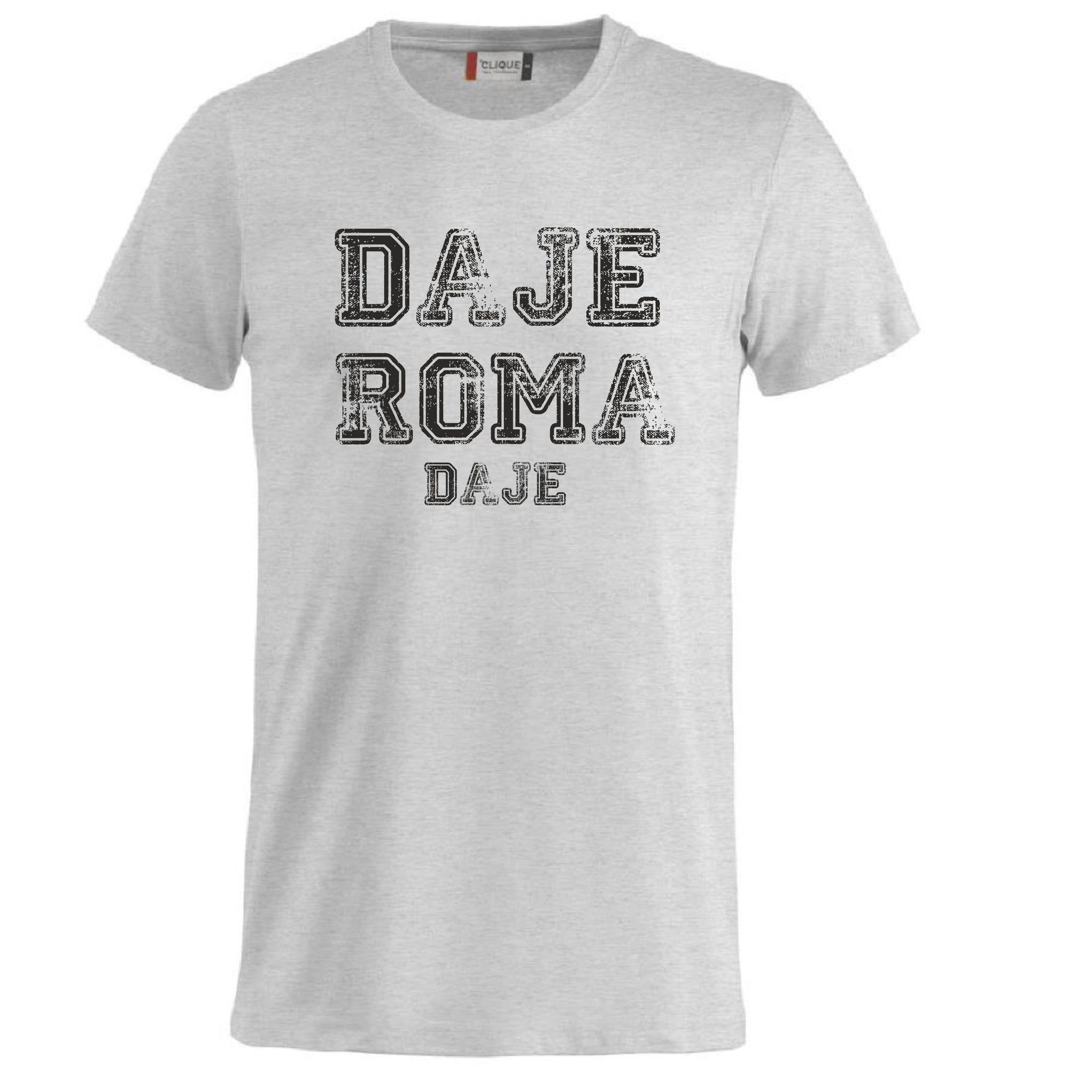 T-Shirt “DAJE Roma DAJE” – Maglietta Unisex Personalizzabile PS 27431-A-120
