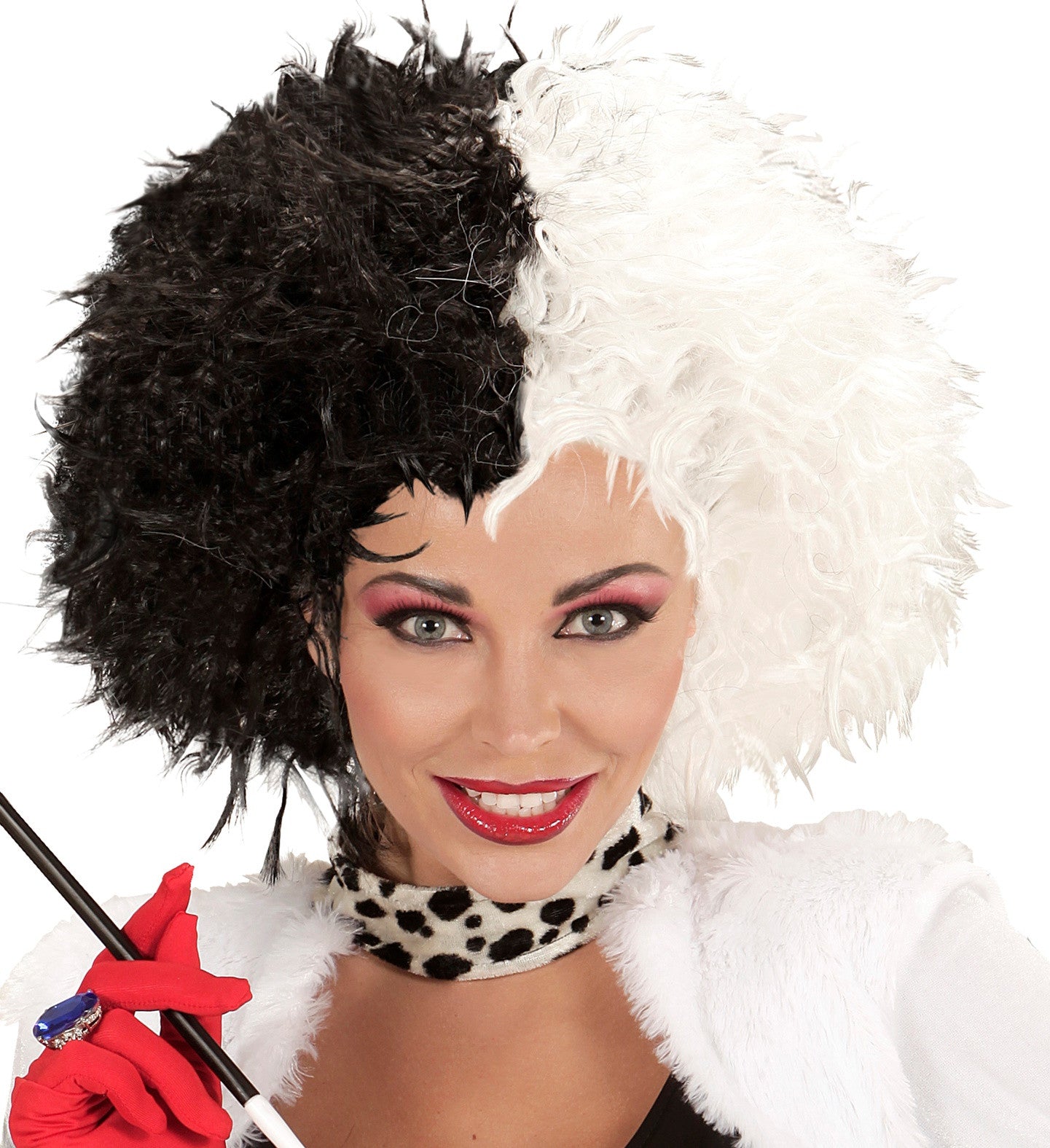 Parrucca Donna Carnevale / Halloween Demonia – CrudeliaPS 00068