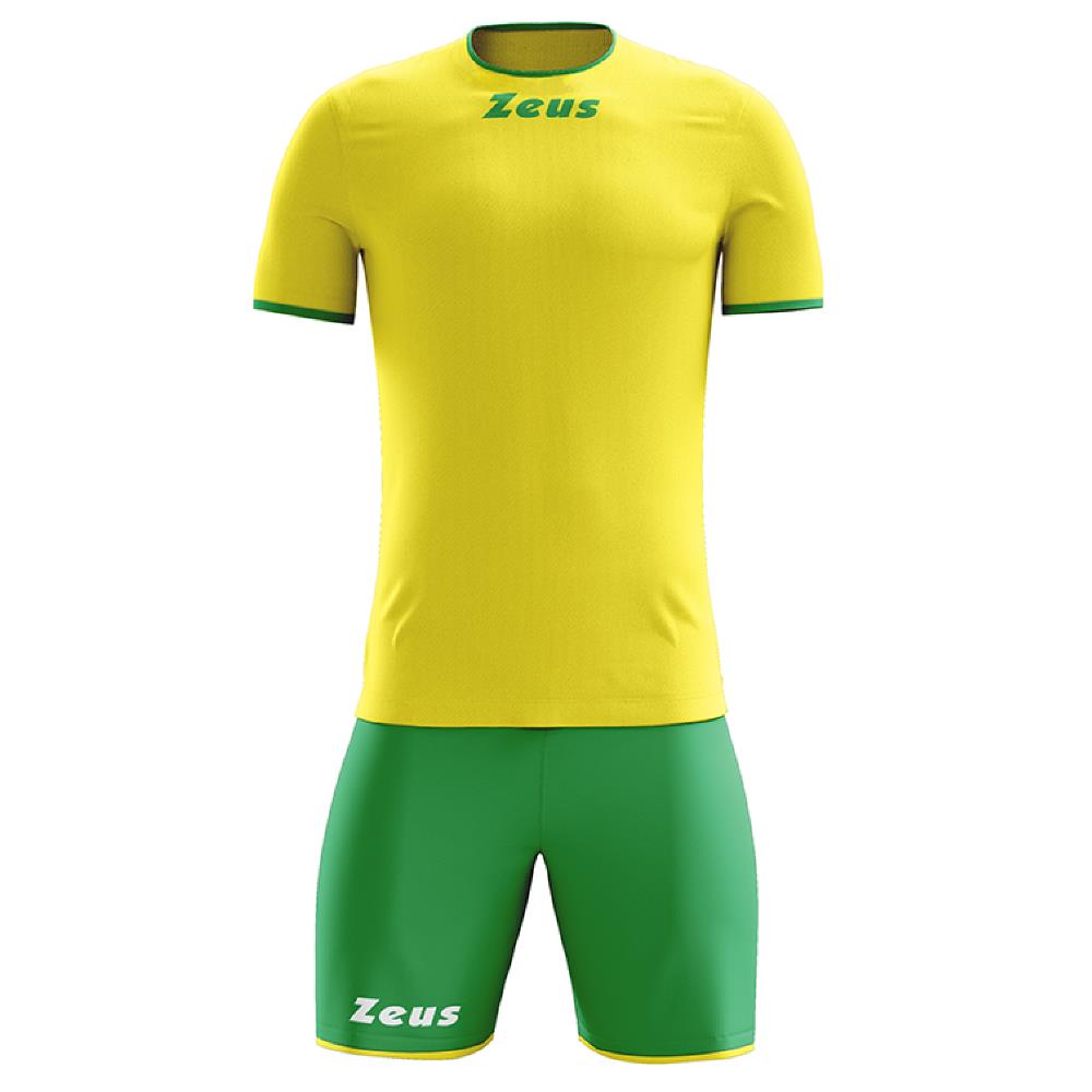 Completo Calcio Zeus Kit Sticker – Maglia e Pantaloncino – Personalizzabile con Nome e Numero PS 12800