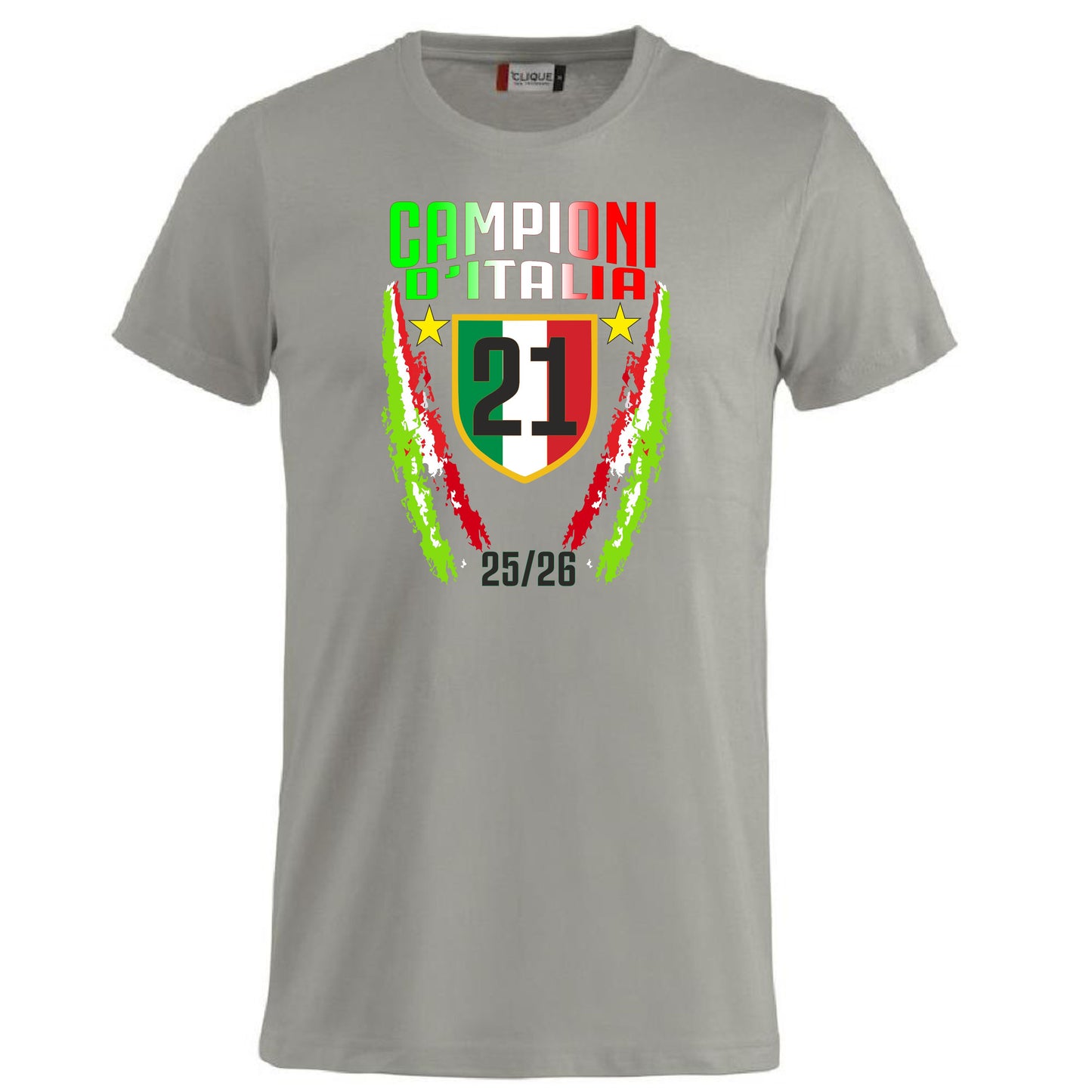 T-Shirt Inter Campione d’Italia 2025/2026 – Seconda Stella 21 Scudetti – PS 27431-A040 INT