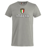 T-Shirt Italia Personalizzabile con Nome e Numero – Cotone – Bambino e Uomo – PS 27431