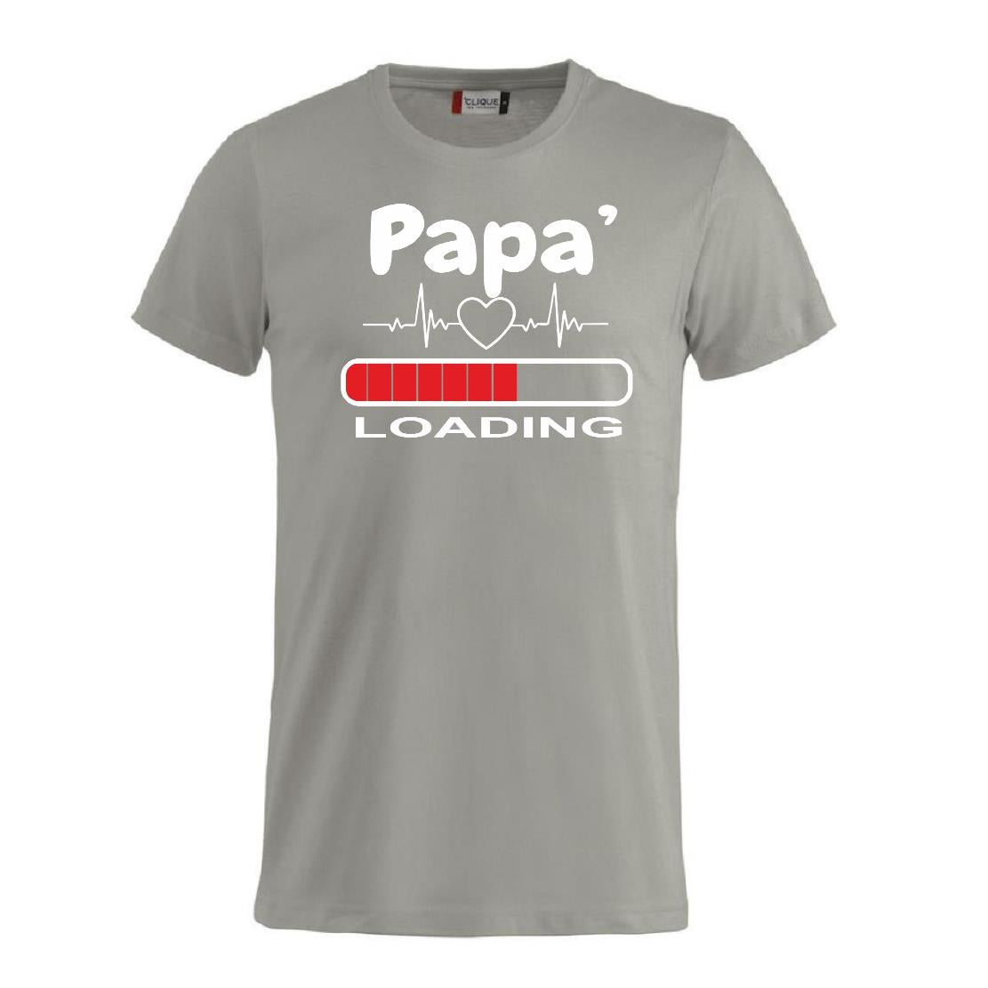 T-Shirt Personalizzabile Unisex “Papà loading...” – Festa del papà – PS 27431-A055
