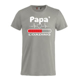 T-Shirt Personalizzabile Unisex “Papà loading...” – Festa del papà – PS 27431-A055