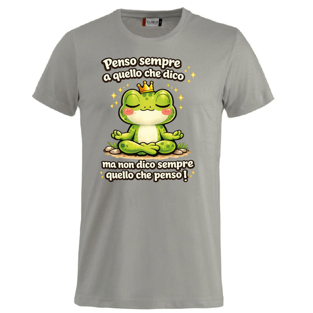 T-shirt Adulto Unisex – Rana Non dico quello che penso! - PS 27431-A-143