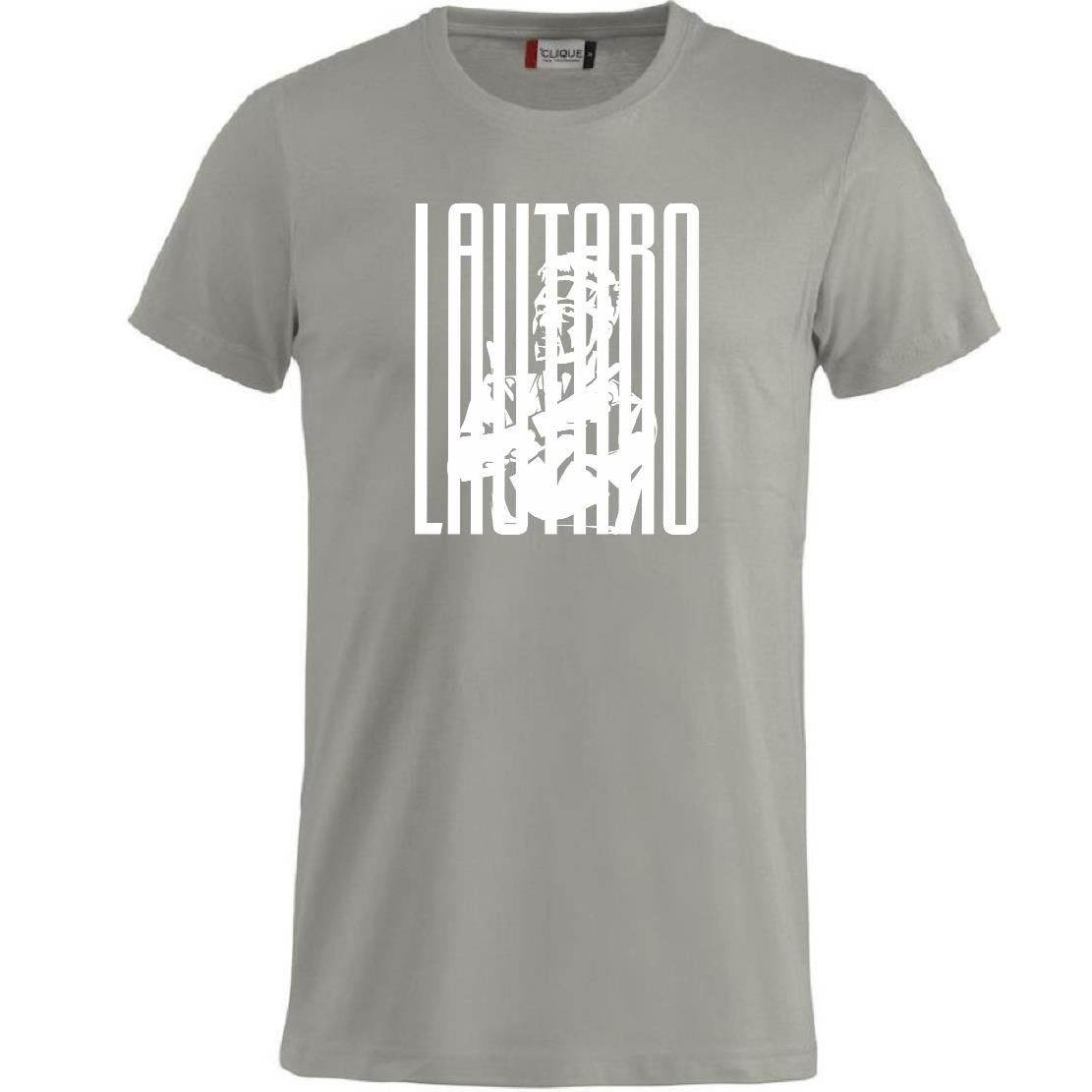 T-Shirt Lautaro Martinez Magliette Tifosi Interisti Maglietta in Cotone Abbigliamento Calcio PS 27431-A033