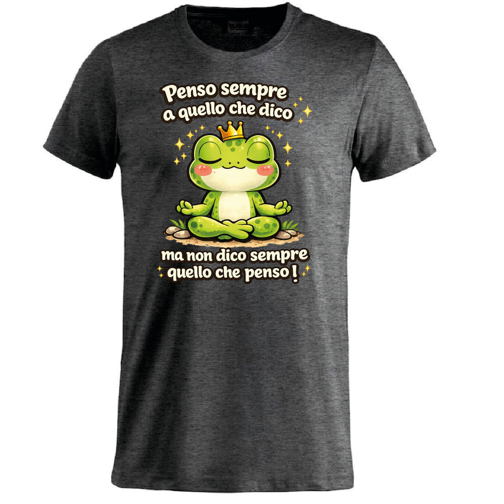 T-shirt Adulto Unisex – Rana Non dico quello che penso! - PS 27431-A-143