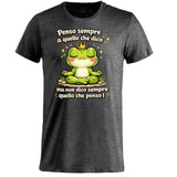 T-shirt Adulto Unisex – Rana Non dico quello che penso! - PS 27431-A-143