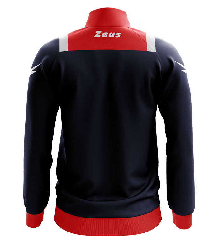 Tuta Zeus Vesuvio Training – Tuta Sportiva con Mezza Zip Personalizzabile – Cod. 31599-BS
