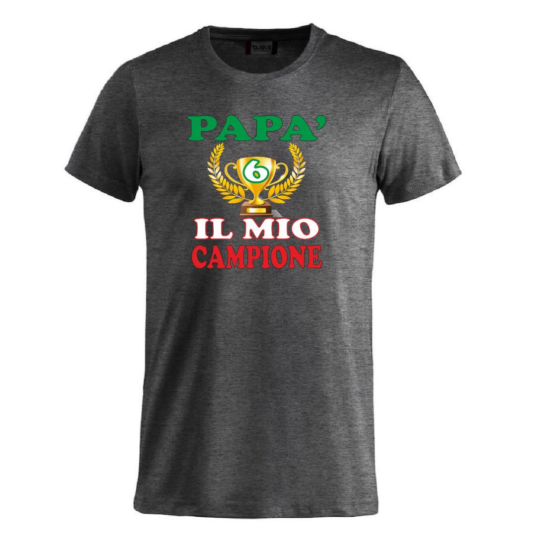 T-Shirt Unisex “Papà sei il mio campione” – Festa del papà – PS 27431-A083