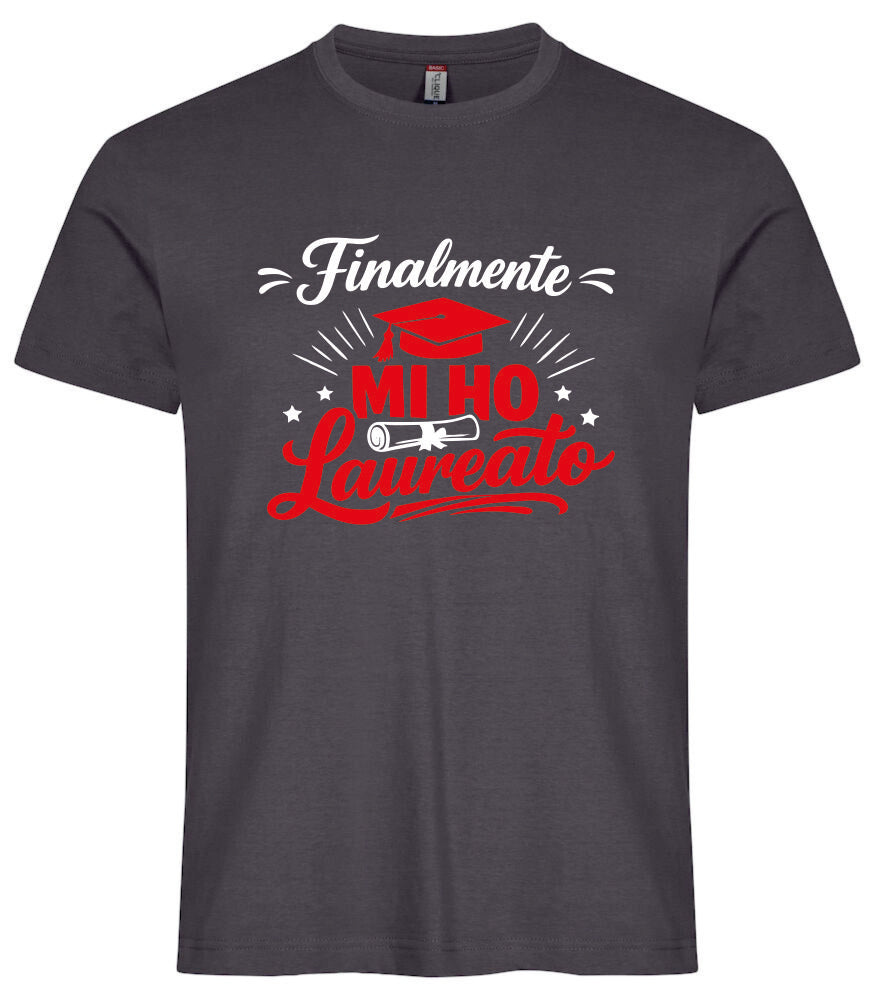 T-Shirt Laurea "Mi ho Laureato" Personalizzabile  – Idea regalo – PS 27431-A-149