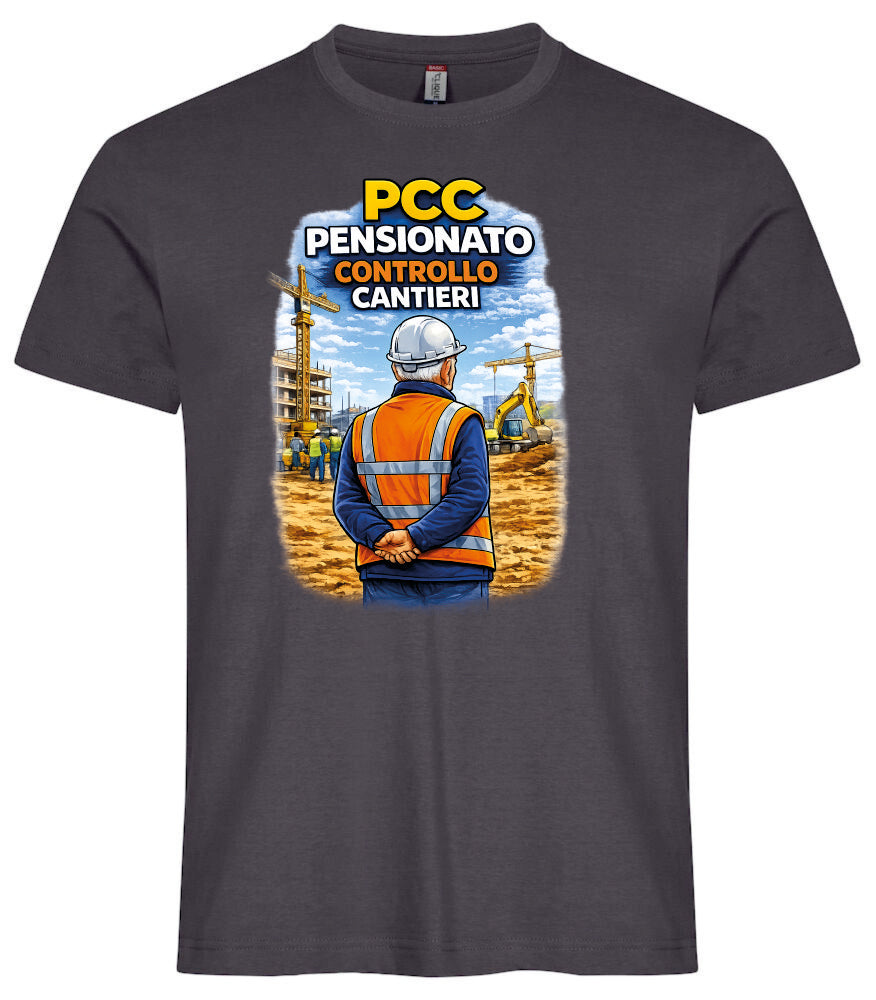 T-Shirt Personalizzabile “P.C.C.” – Personalizzabile con Nome – PS 27431-A-148