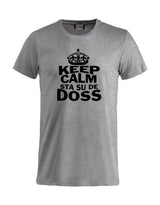 T-Shirt “Keep Calm Sta Su De Doss” Uomo e Bambino – Maglietta Simpatica con Stampa – PS 27431-A010