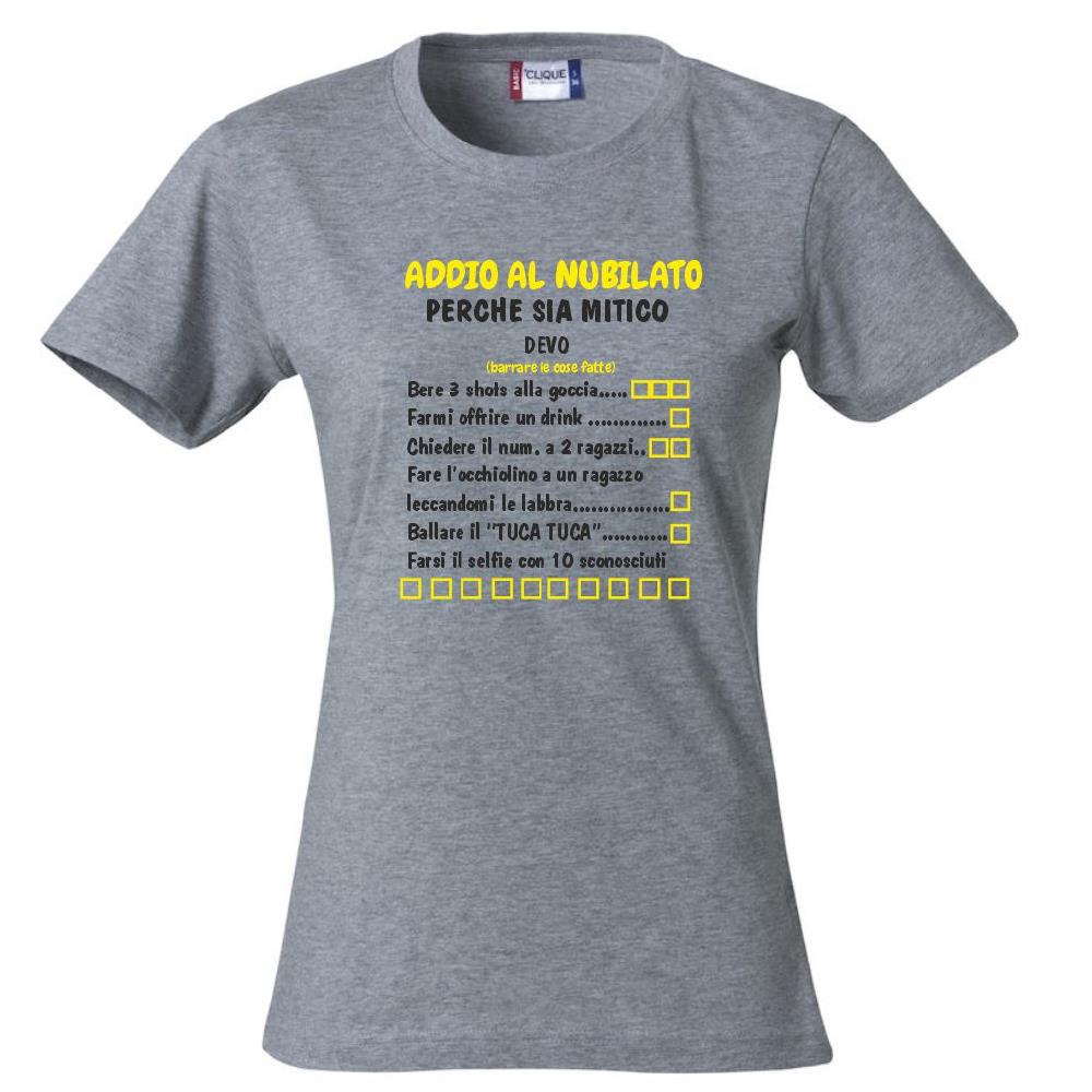 T-Shirt Addio al Nubilato “Cose da Fare Prima di Sposarsi” – PS 28870-017