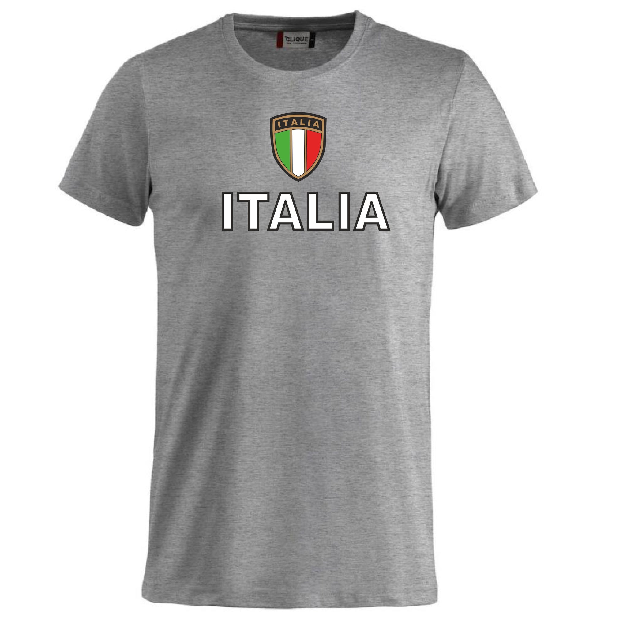 T-Shirt Italia Personalizzabile con Nome e Numero – Cotone – Bambino e Uomo – PS 27431