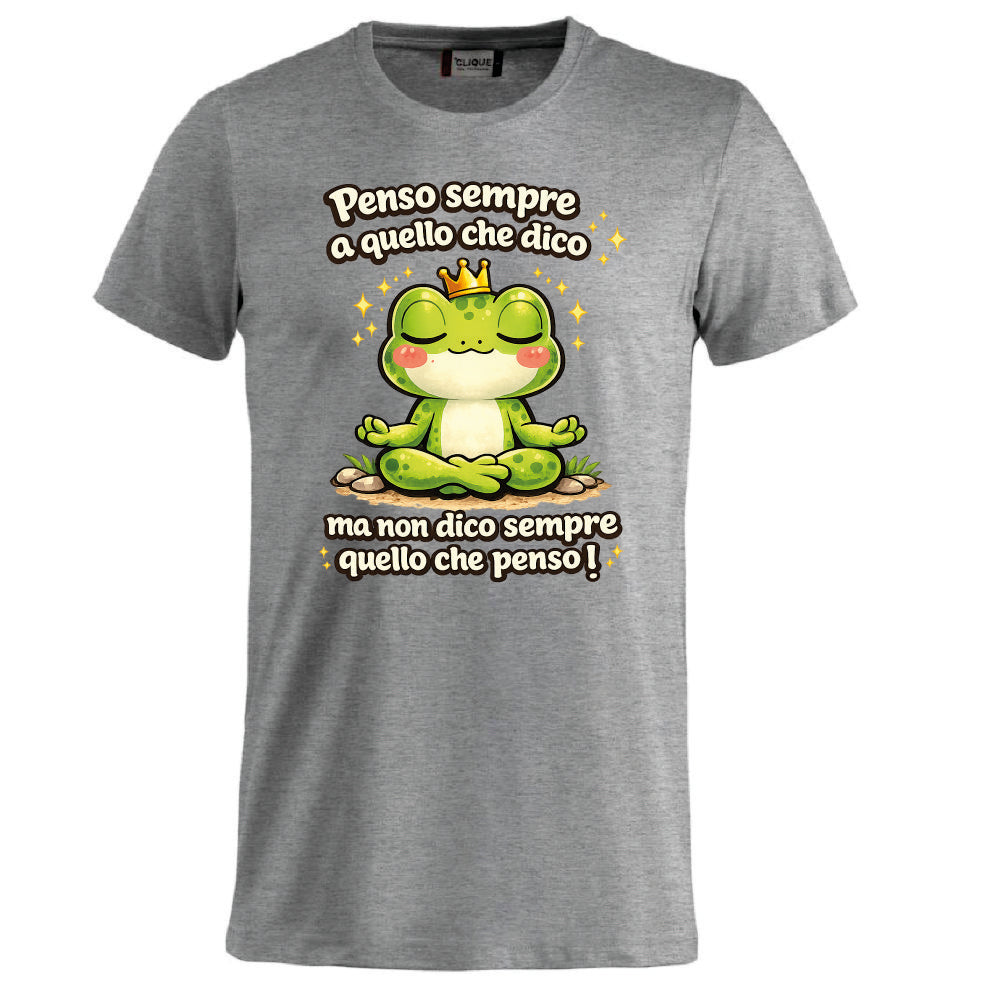 T-shirt Adulto Unisex – Rana Non dico quello che penso! - PS 27431-A-143