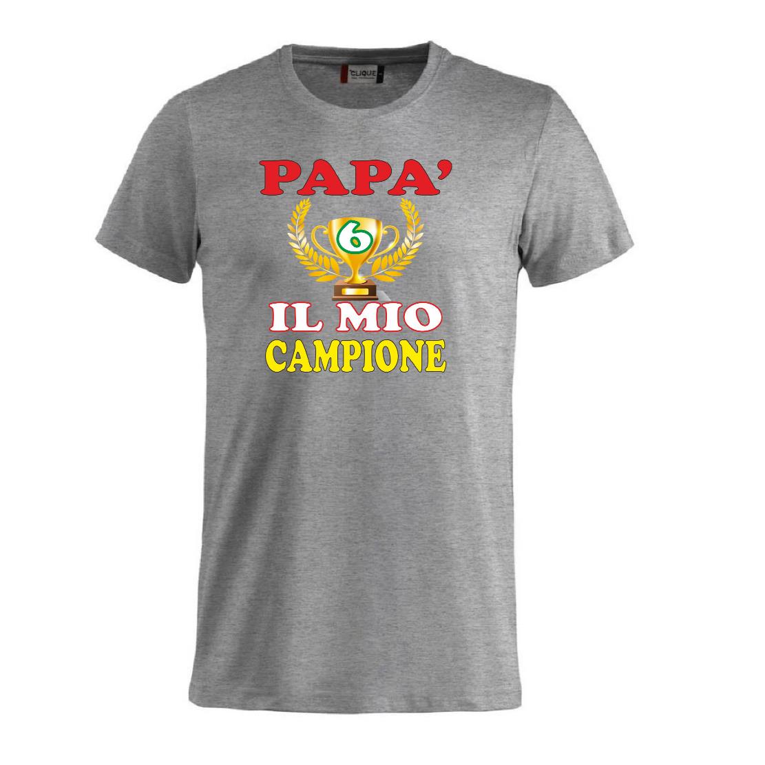 T-Shirt Unisex “Papà sei il mio campione” – Festa del papà – PS 27431-A083