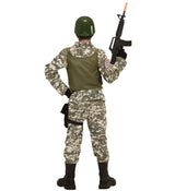 Costume di Carnevale Bambino Mimetico Navy Seals – Travestimento Militare PS 26325