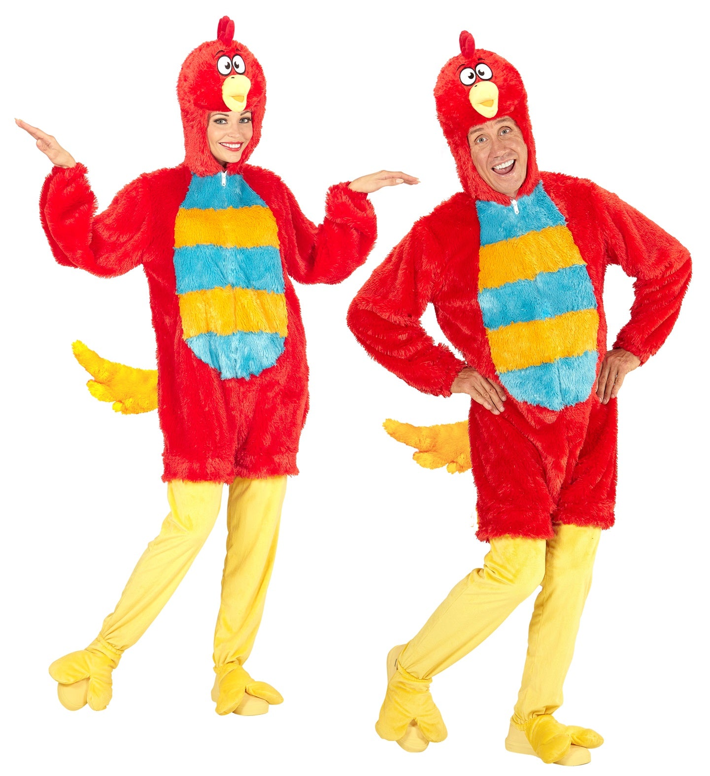 Costume Carnevale Travestimento Uccello in Caldo Peluche – Unisex – Widmann – PS 26091