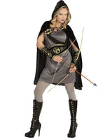 Costume di Carnevale Donna Arciere Medioevale – PS 26228