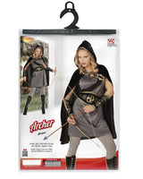 Costume di Carnevale Donna Arciere Medioevale – PS 26228