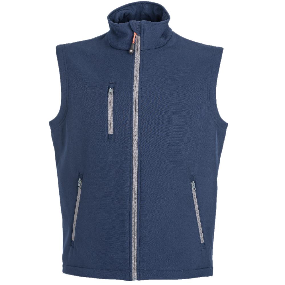 Gilet Tarvisio Man Soft Shell Giacca Smanicata Impermeabile Personalizzabile JRC PS 29603