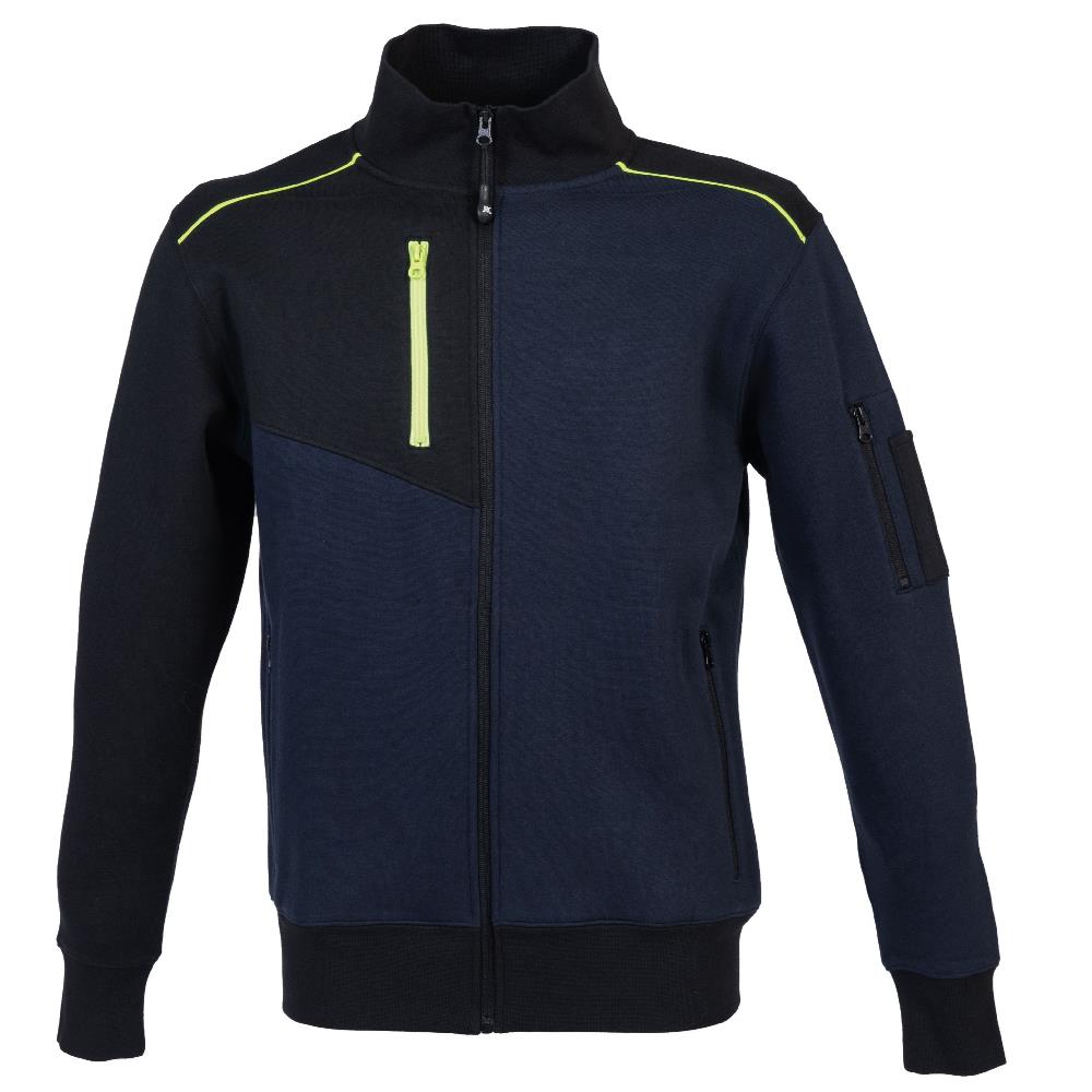 Felpa Indianapolis Full Zip Stretch JRC Personalizzabile – PS 40890