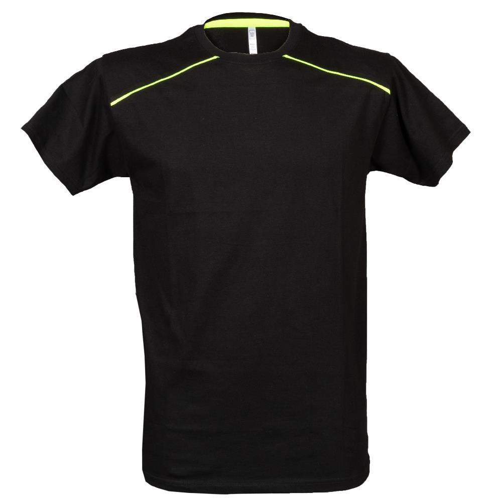 T-Shirt Imperia Linea 4 Stretch – Maglietta Manica Corta con Inserti Fluo – Personalizzabile con Stampa o Ricamo PS 40462 PRS