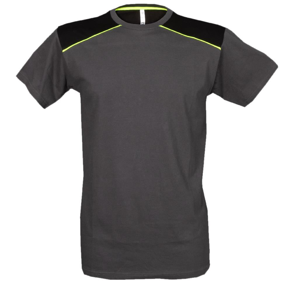 T-Shirt Imperia Linea 4 Stretch – Maglietta Manica Corta con Inserti Fluo – Personalizzabile con Stampa o Ricamo PS 40462 PRS