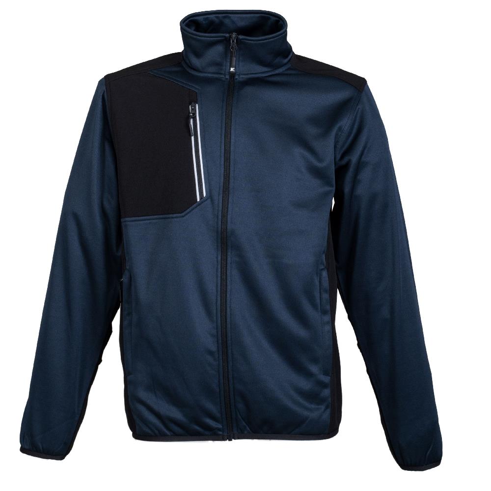 Felpa Uomo Queens – Full Zip Personalizzabile con Stampa e Ricamo JRC PS 46658 - PRS
