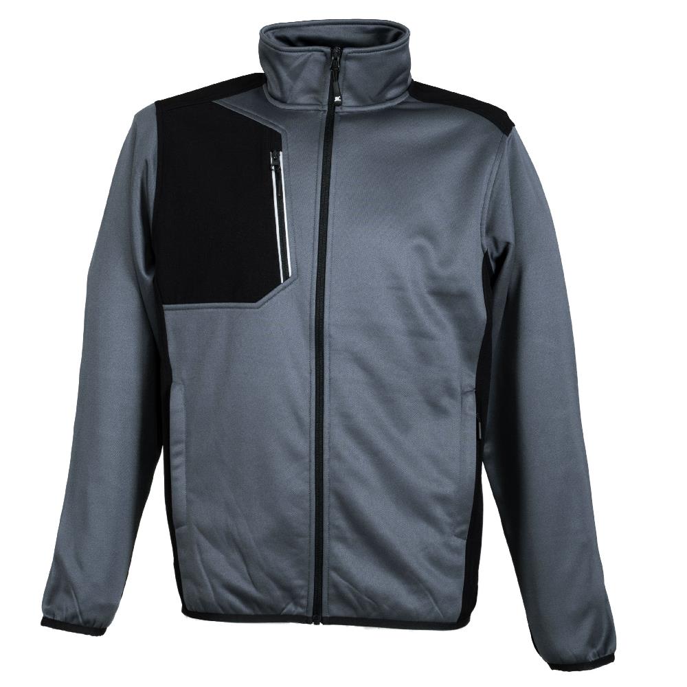 Felpa Uomo Queens – Full Zip Personalizzabile con Stampa e Ricamo JRC PS 46658 - PRS