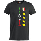 T-Shirt Italia Personalizzabile con Nome e Numero – Cotone  PS 27431-A097