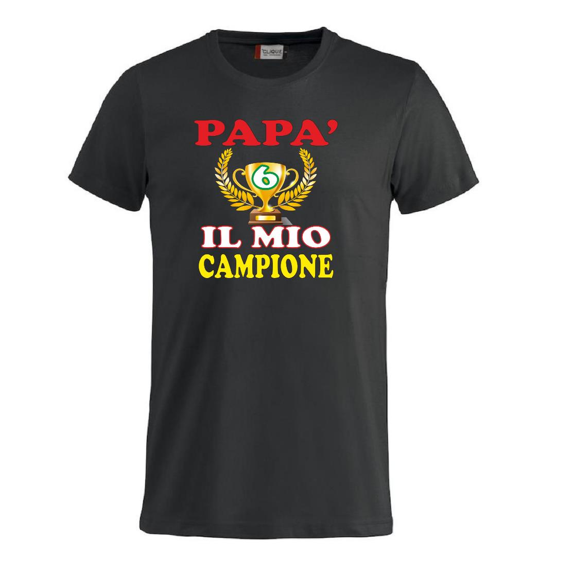 T-Shirt Unisex “Papà sei il mio campione” – Festa del papà – PS 27431-A083